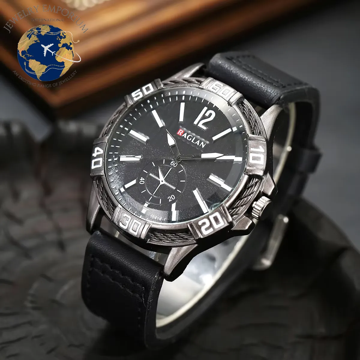 5Pcs Classic Versatile Business Trend Minimalist Men'S Casual Belt Quartz Watch