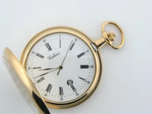 9022.2 - Celsus Quartz Pocket Watch with Lid