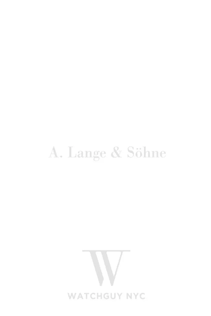 A. Lange & Sohne Lange 1 Time Zone 116.032 Watch