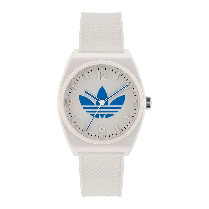 Adidas Originals Project Two Unisex White Watch AOST23048