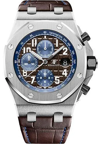 Audemars Piguet Royal Oak Offshore Selfwinding Chronograph Watch-Brown Dial 42mm-26470ST.OO.A099CR.01