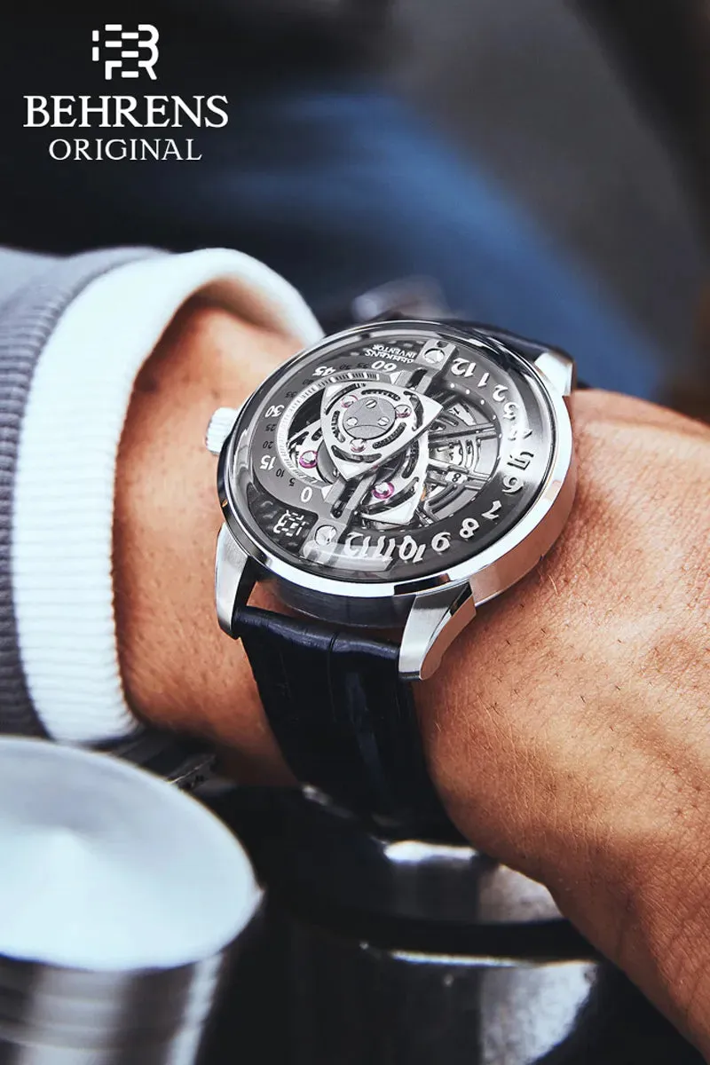 BEHRENS "ROTARY" AUTOMATIC GREY