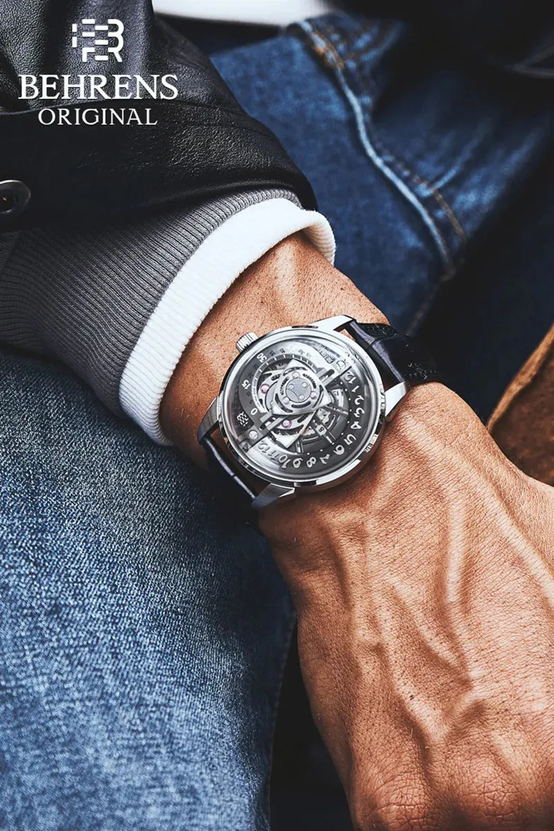 BEHRENS "ROTARY" AUTOMATIC GREY