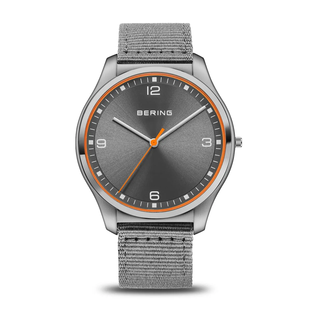 Bering Men's Watch | Ultra Slim | polished/brushed grey | 18342-577