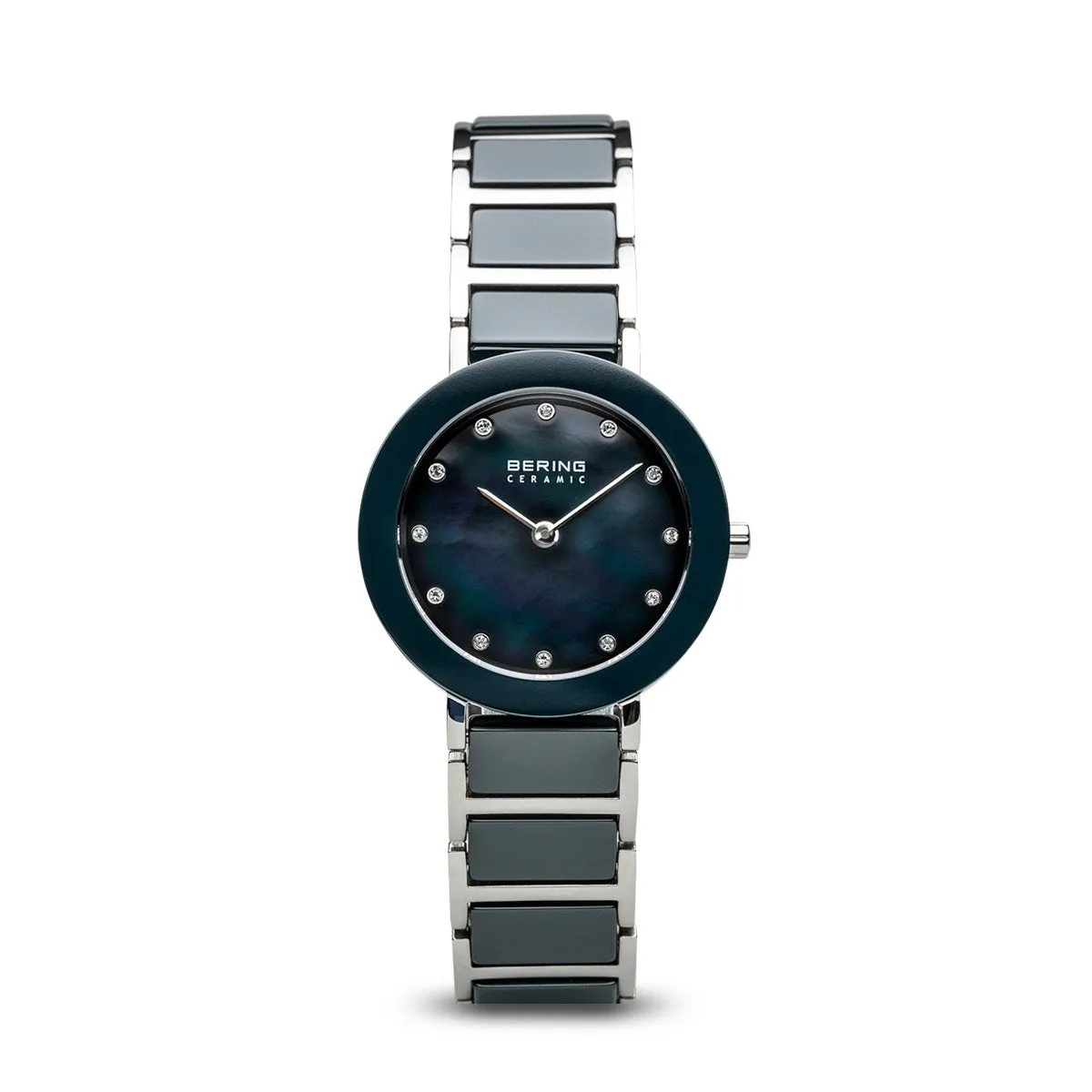 Bering Sale Polished Silver Steel Grey Watch