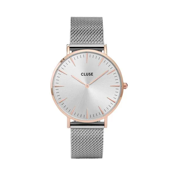 BOHO CHIC ROSE GOLD/SILVER WATCH