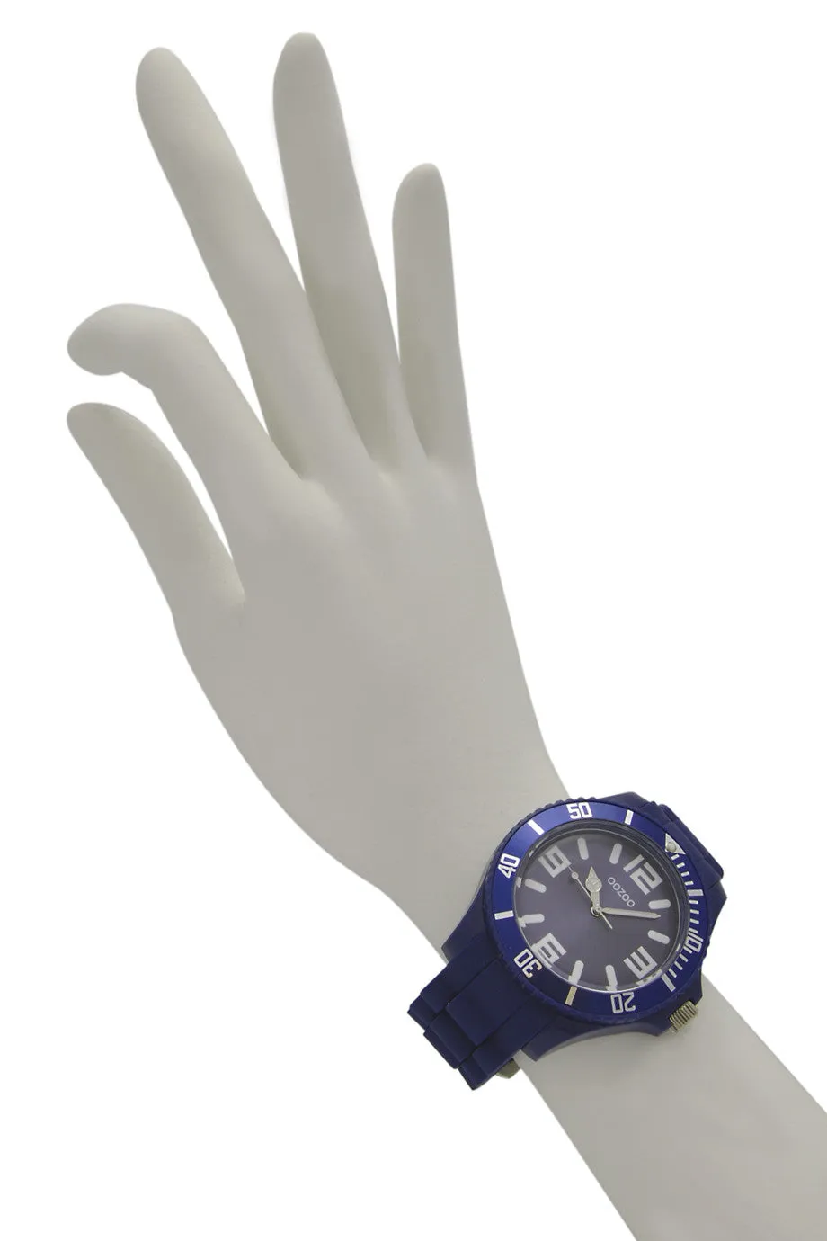 C4168 Dark Blue Silicone Watch