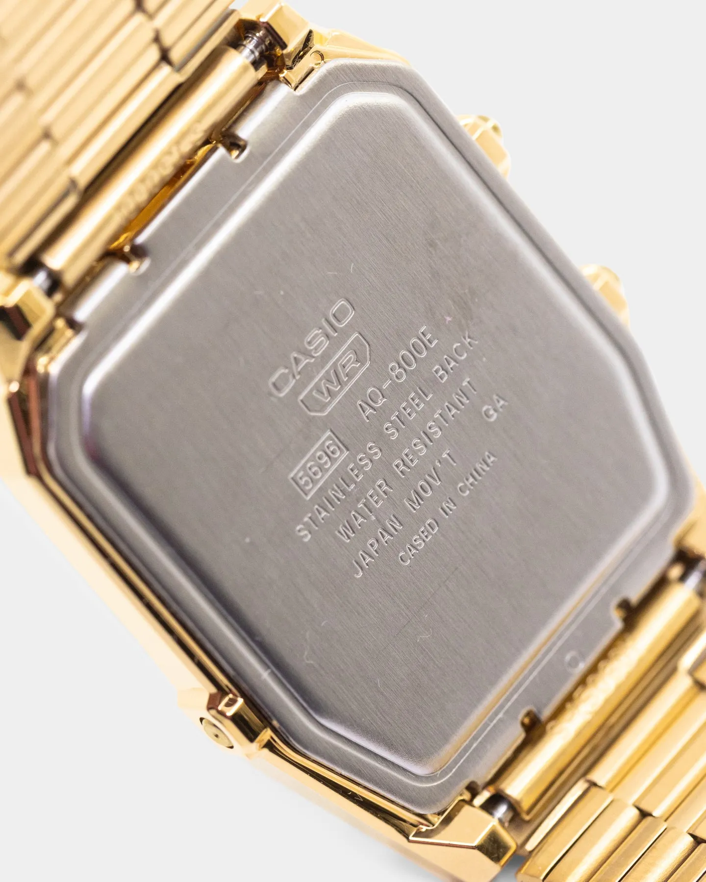 Casio AQ800EG-9A Watch Gold