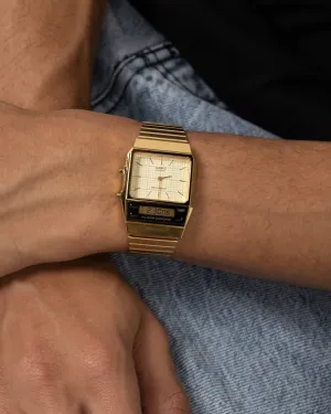 Casio AQ800EG-9A Watch Gold