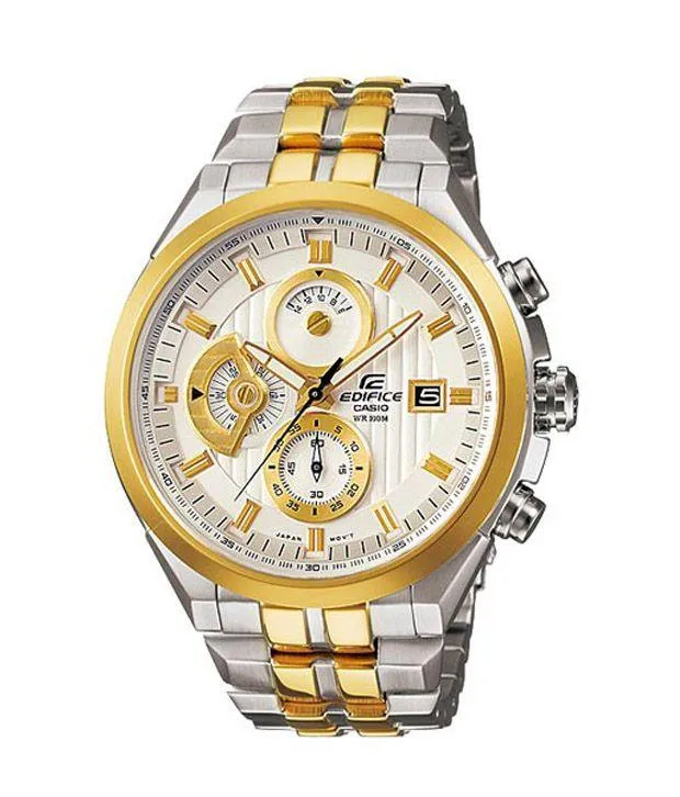 Casio Edifice Men's Silver Stainless Steel Watch