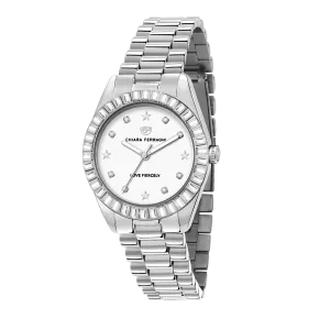 Chiara Ferragni Everyday Silver 34mm Watch