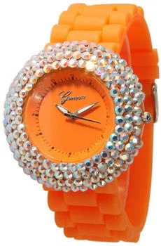 CHT318 - Fashion Watch, Crystal Fantasy Orange