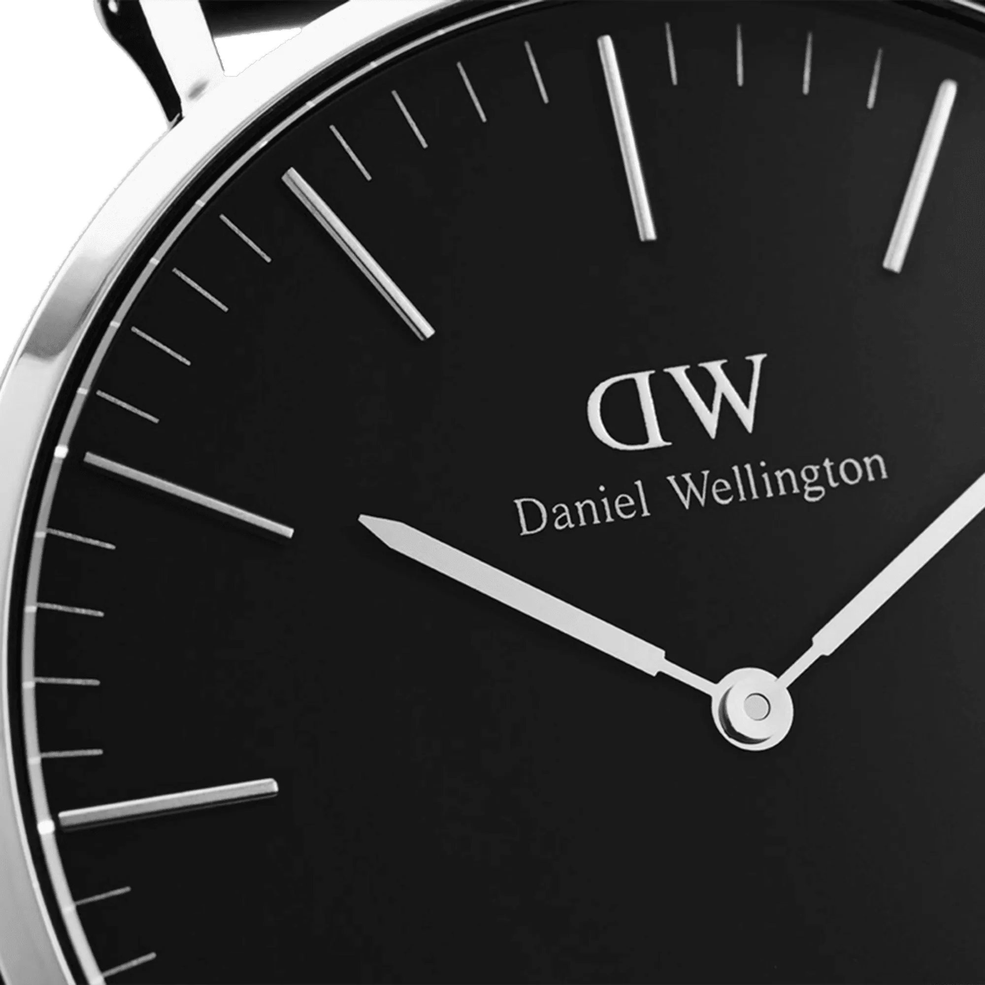 Daniel Wellington Classic 40 Cornwall Silver & Black Watch