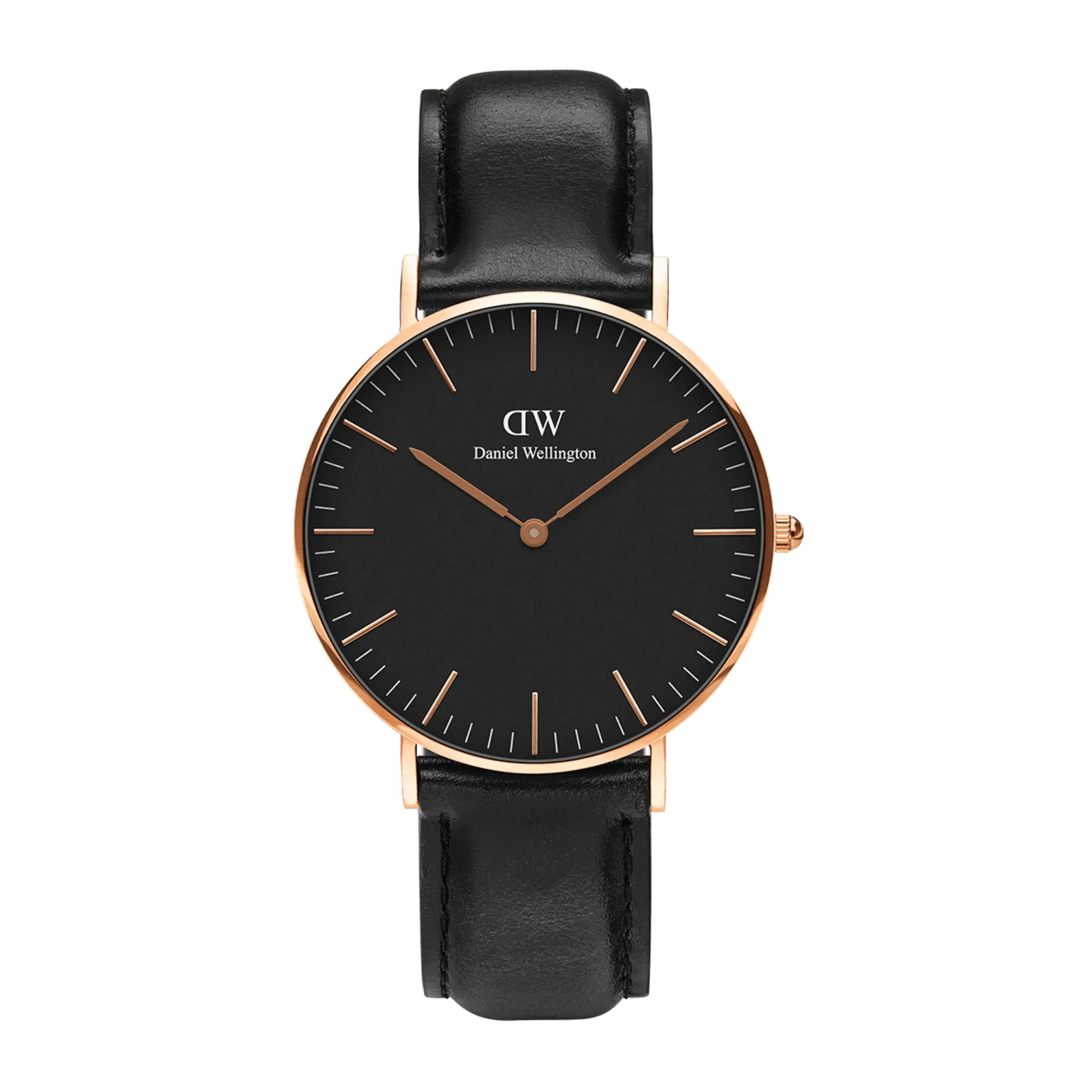 Daniel Wellington Classic 40 Sheffield Rose Gold & Black Watch