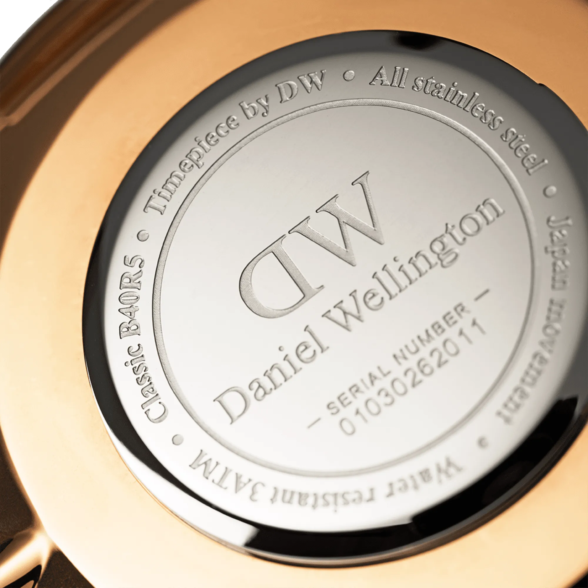 Daniel Wellington Classic 40 Sheffield Rose Gold & Black Watch