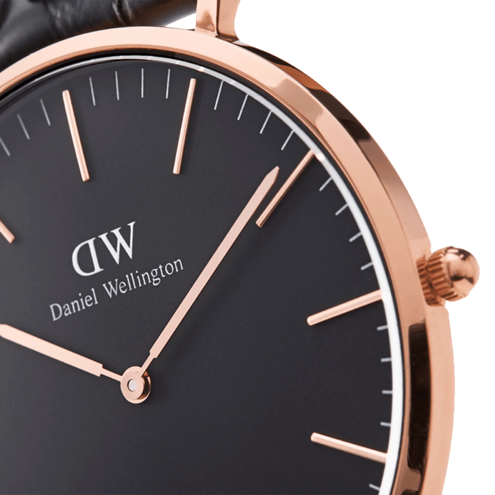 Daniel Wellington Classic 40 Sheffield Rose Gold & Black Watch