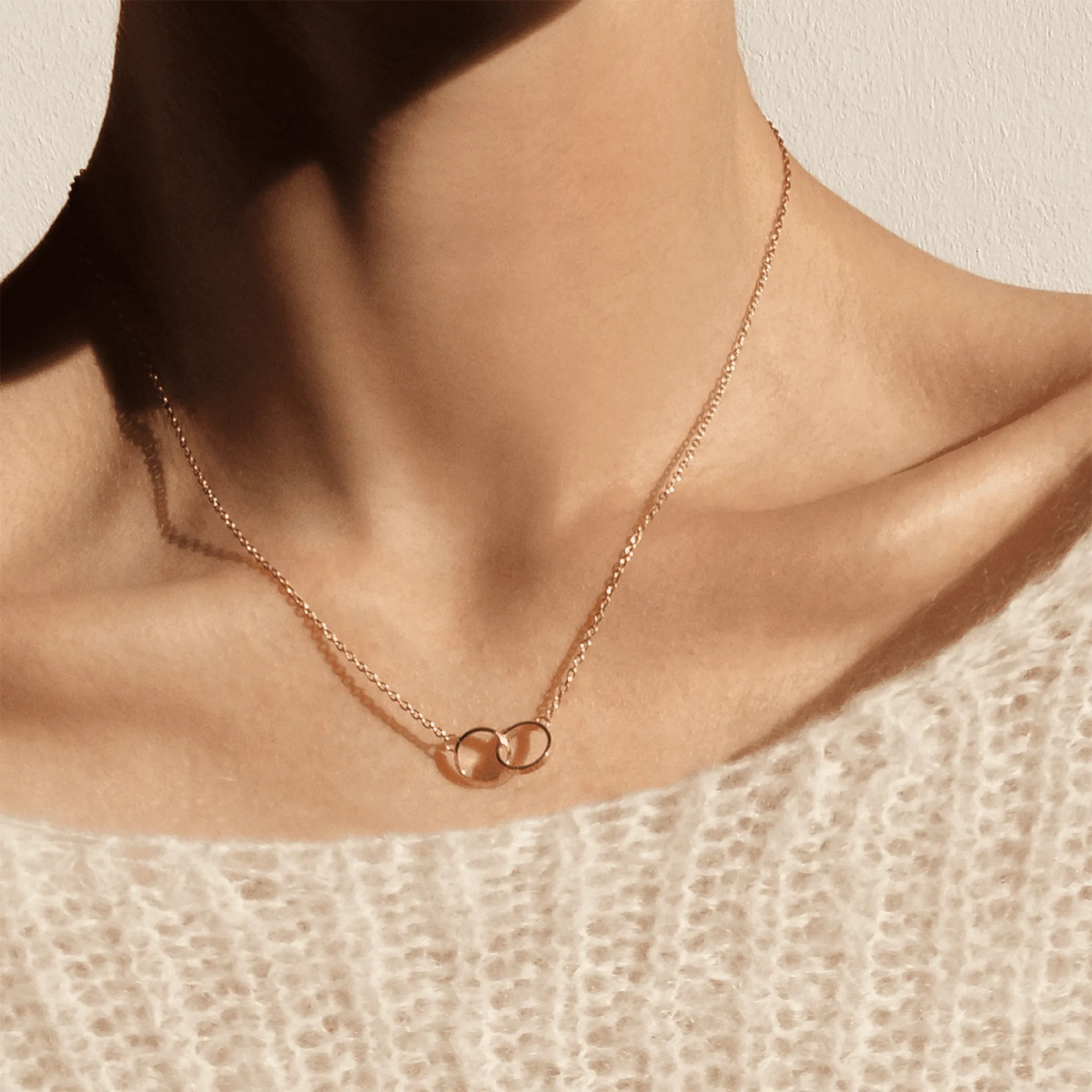 Daniel Wellington Elan Unity Necklace Rose Gold