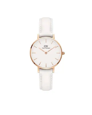 Daniel Wellington Petite 28 Bondi Rose Gold & White Watch