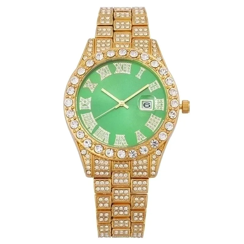 Elegant Luxurious Geometric Double Side Snaps Quartz Women's Watches