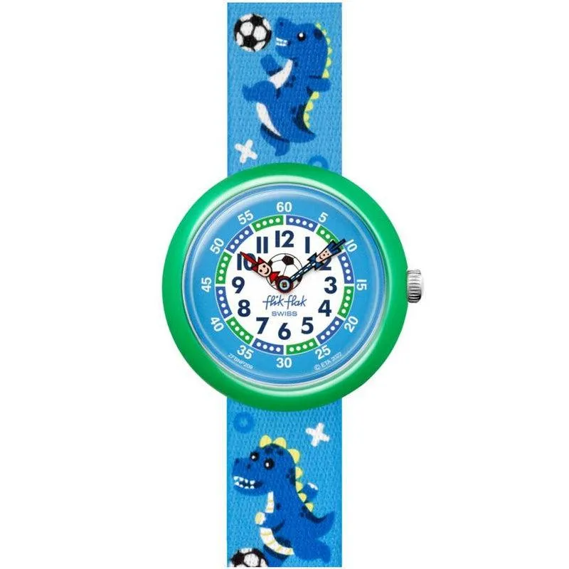 Flik Flak SOCCEROZAURUS Watch FBNP209