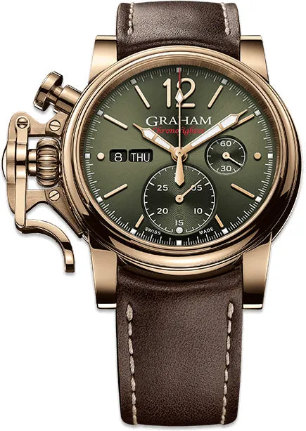 GRHM Watch Chronofighter Vintage Bronze Black Gold