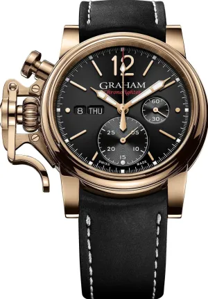 GRHM Watch Chronofighter Vintage Bronze Black