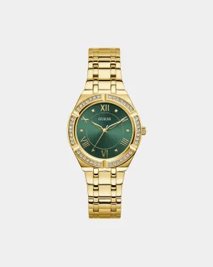 Guess Mainline Women's Cosmo Watch Gold/Green