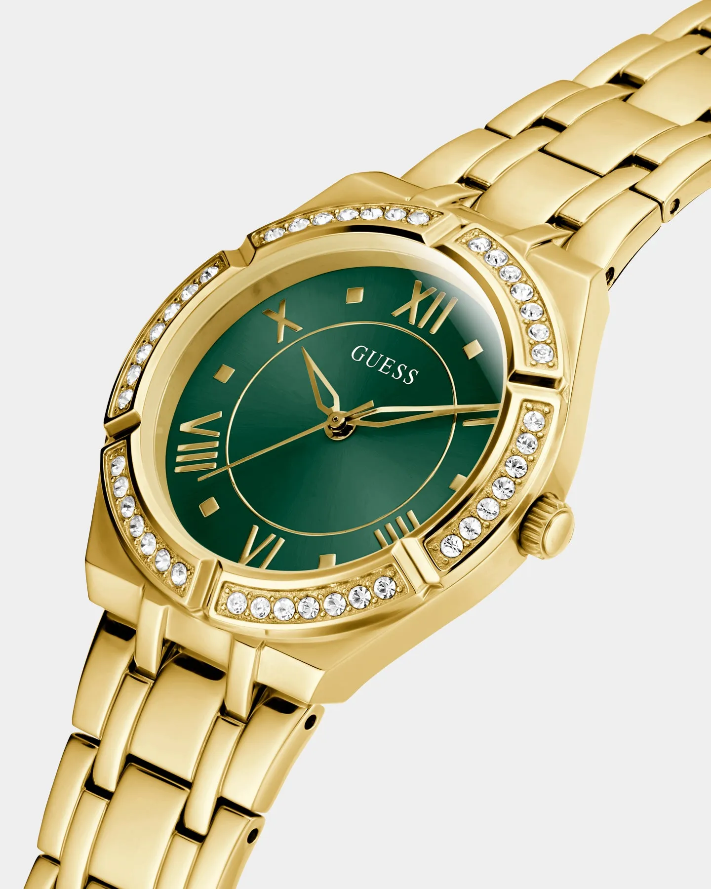 Guess Mainline Women's Cosmo Watch Gold/Green