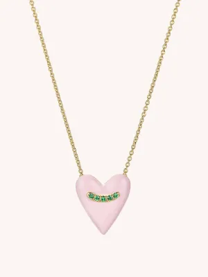 Heart-shaped necklace