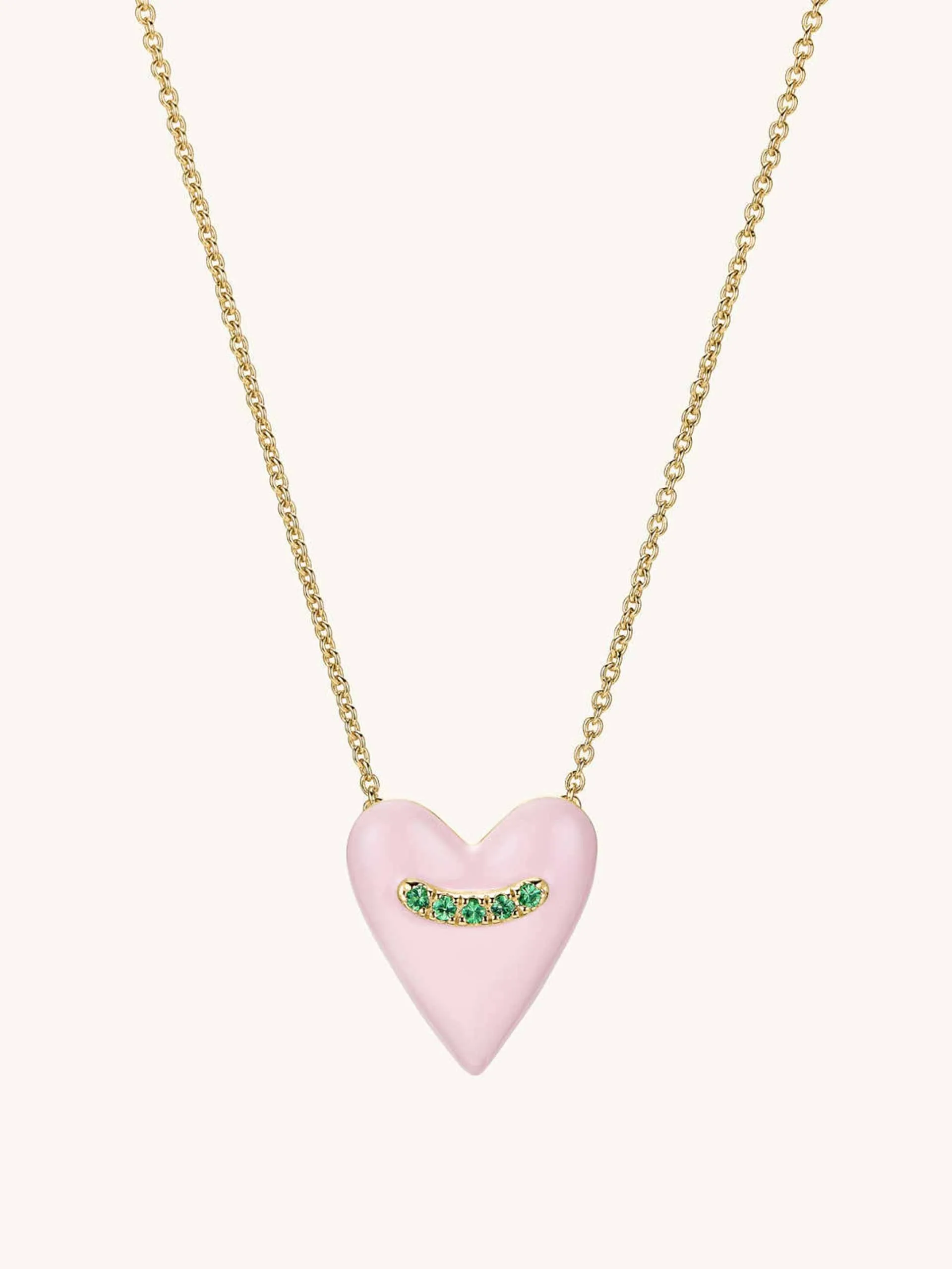 Heart-shaped necklace