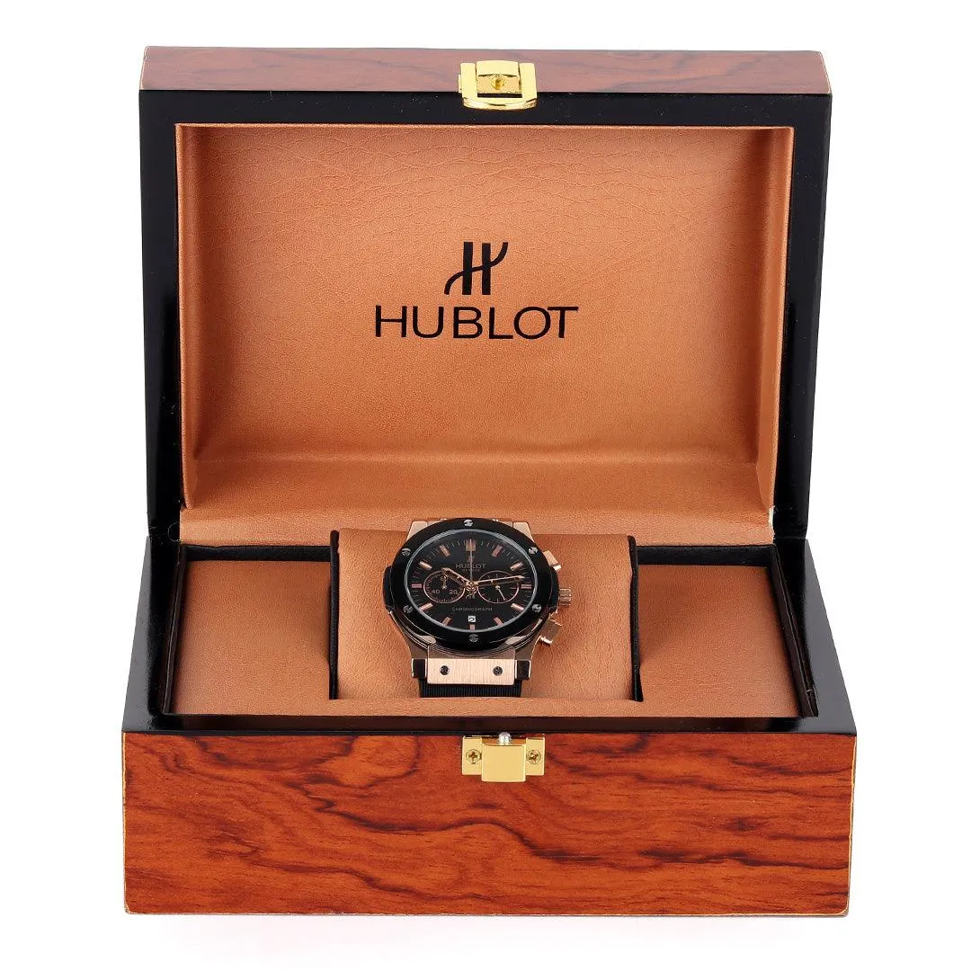 Hublot Geneve Big Bang  Chronograph Rose Gold Watch