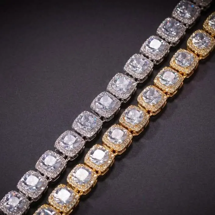 ICECUBE 5 MM Square Tennis Chain - Luxurious Elegance Redefined