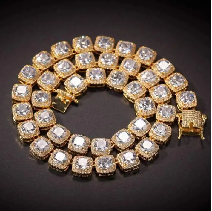 ICECUBE 5 MM Square Tennis Chain - Luxurious Elegance Redefined