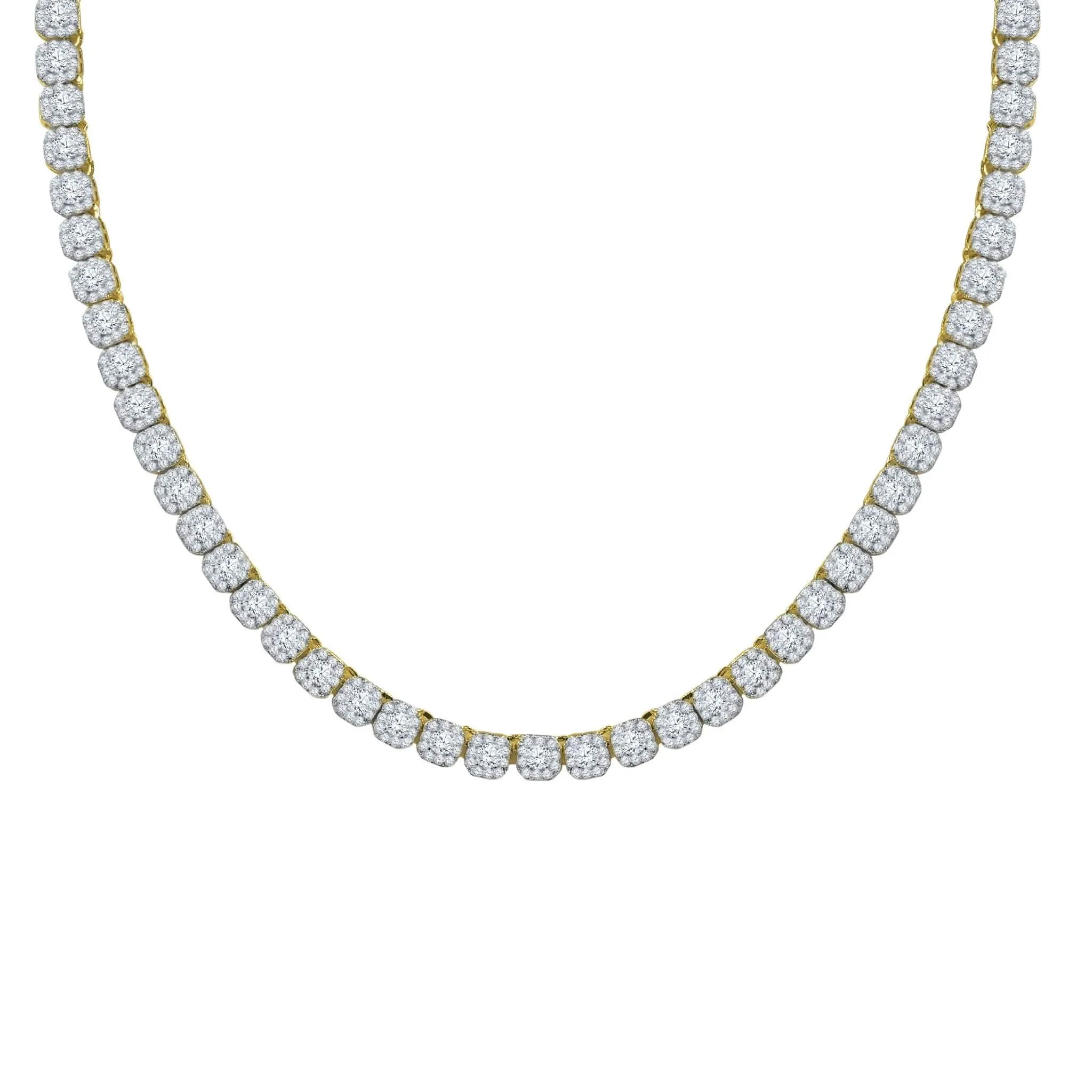 ICECUBE 5 MM Square Tennis Chain - Luxurious Elegance Redefined