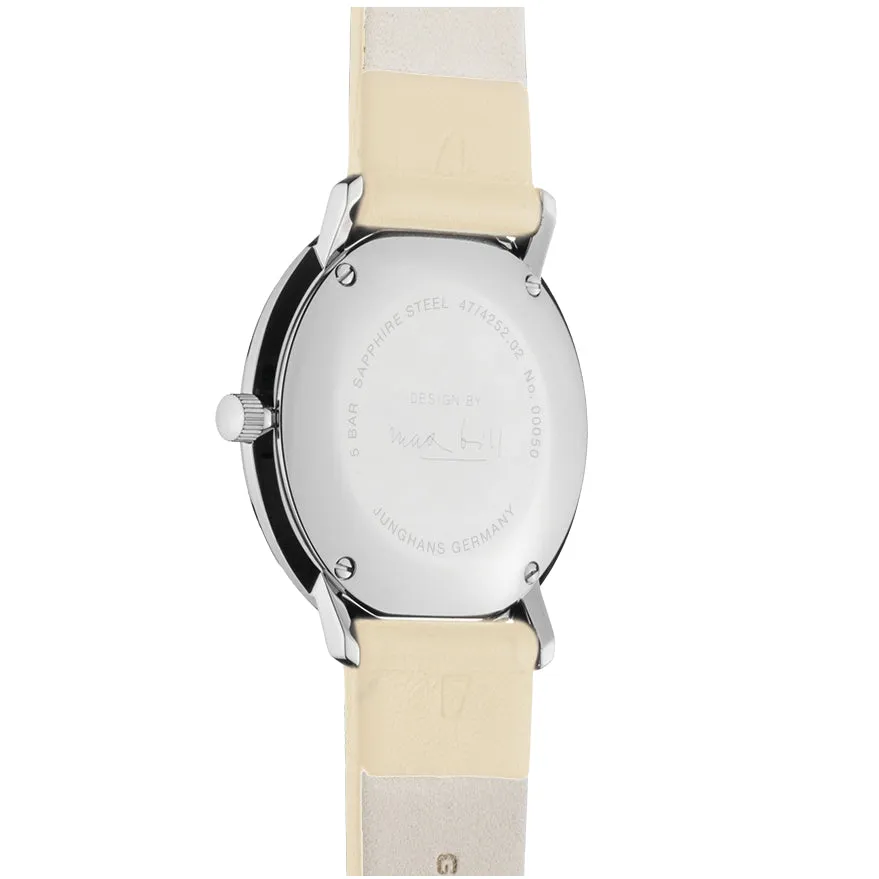 Junghans Max Bill Damen Ladies Beige Watch 47/4252.02