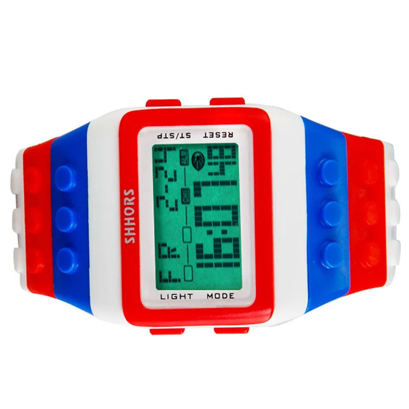 LED Watch Women Kids Watch Fashion Casual Cartoon Watches Colorful Rainbow Girls & Boys Digit Clock Hour Wristwatches