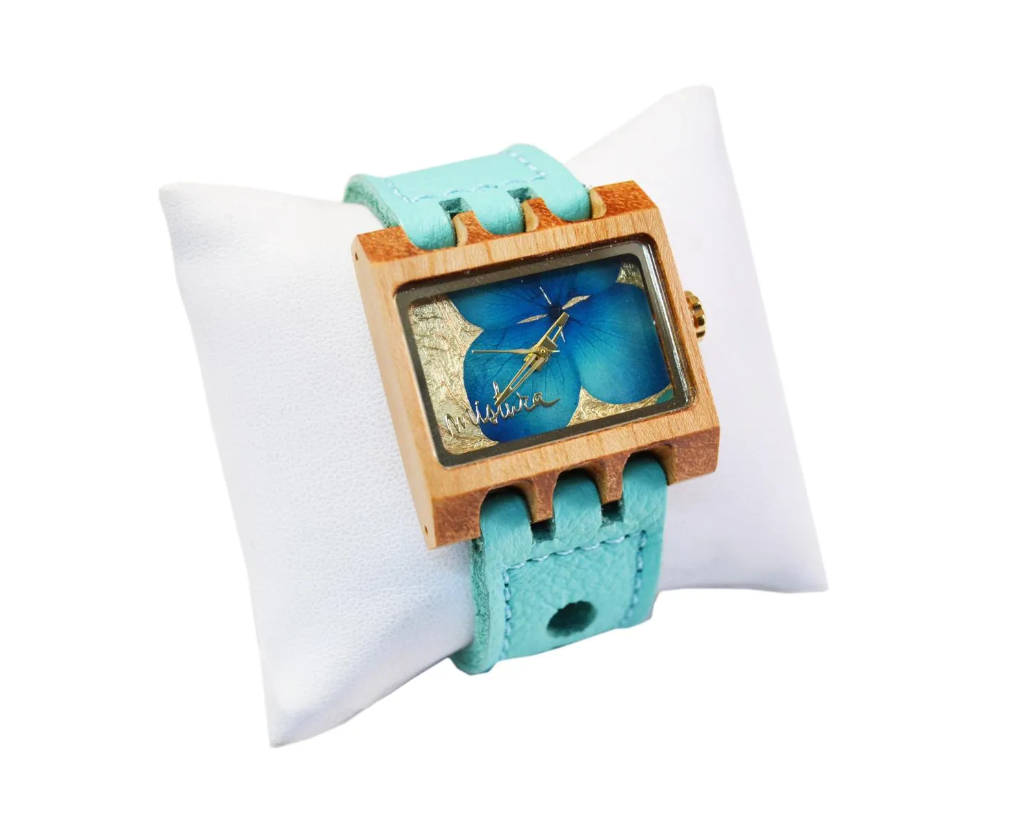 Lenzo SE Watch with Turquoise Strap