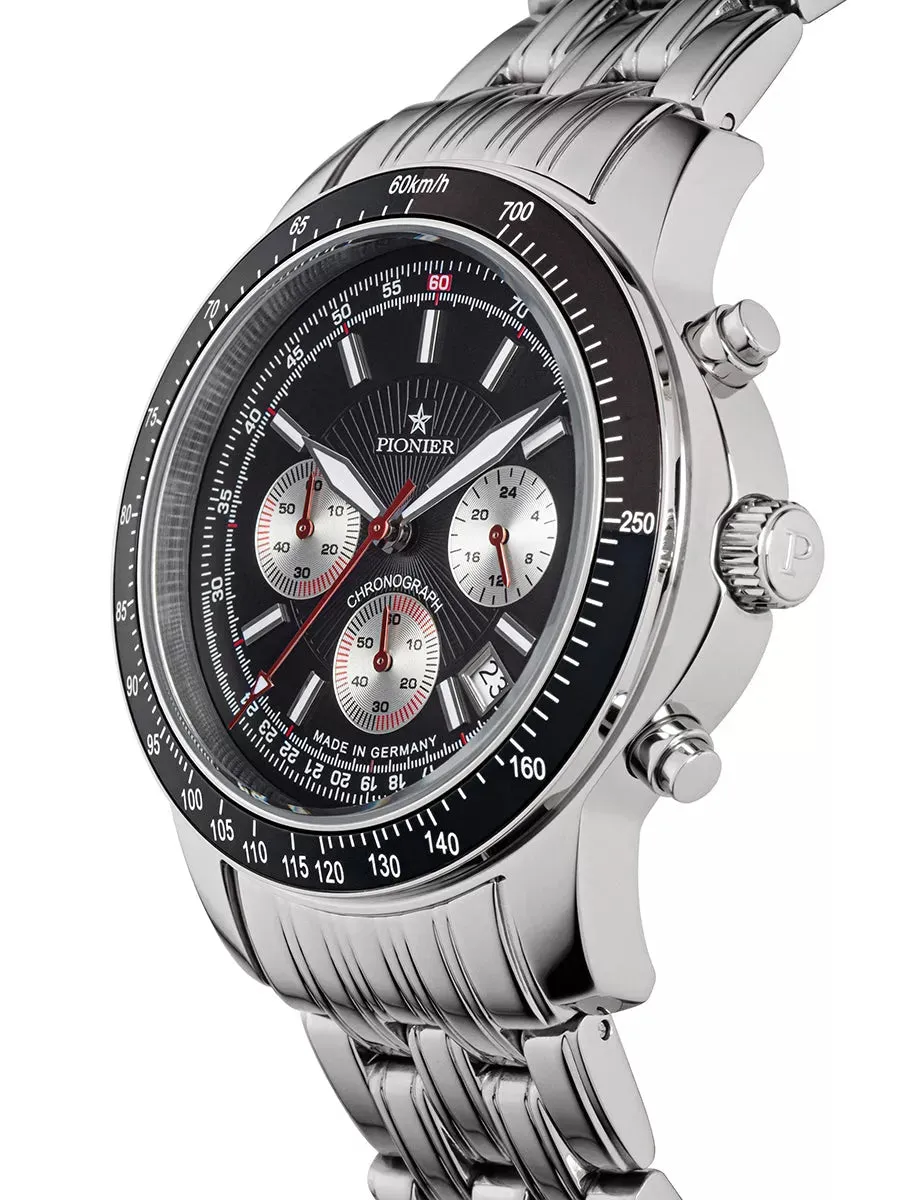 Made in Germany Chronograph - Tirona Pionier - GM-550-8 | Silver |