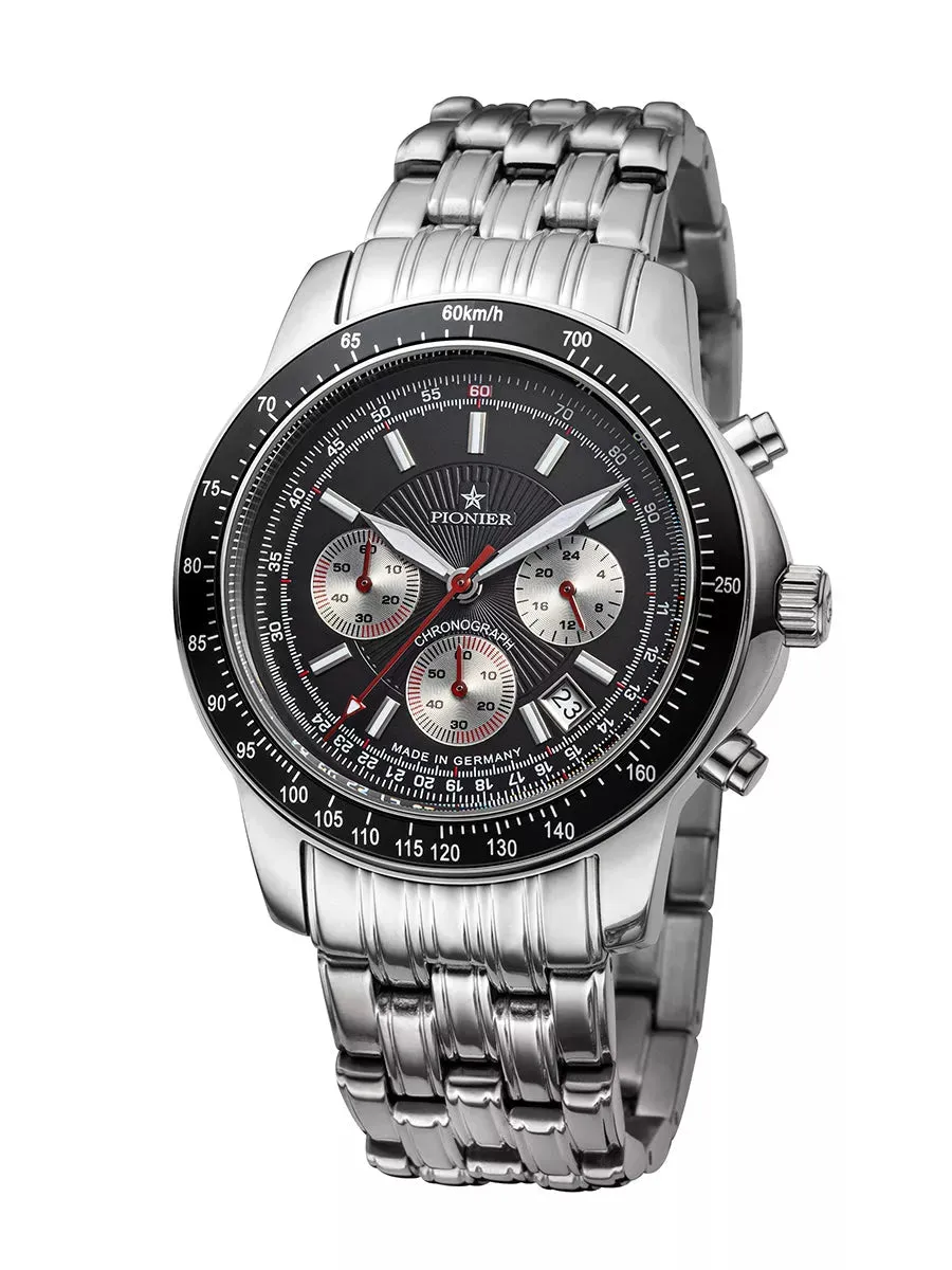 Made in Germany Chronograph - Tirona Pionier - GM-550-8 | Silver |