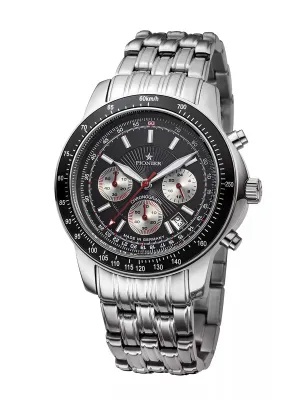 Made in Germany Chronograph - Tirona Pionier - GM-550-8 | Silver |