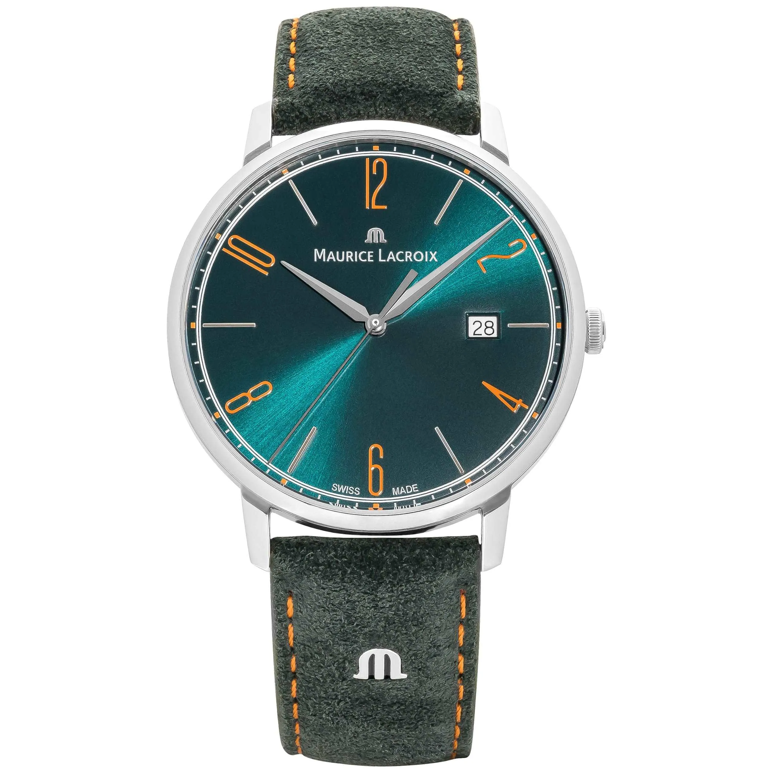 MAURICE LACROIX Eliros Date Green Men's Watch