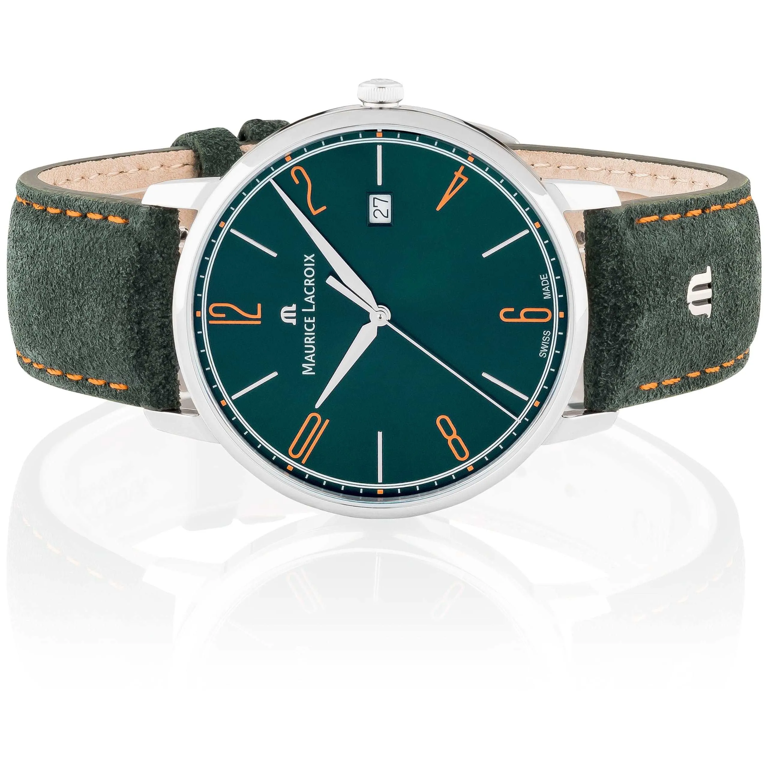 MAURICE LACROIX Eliros Date Green Men's Watch