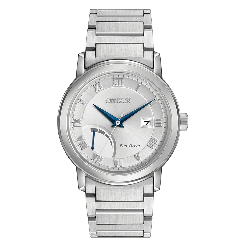 Men's Stainless Steel-Eco-Drive Power Reserve