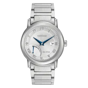 Men's Stainless Steel-Eco-Drive Power Reserve