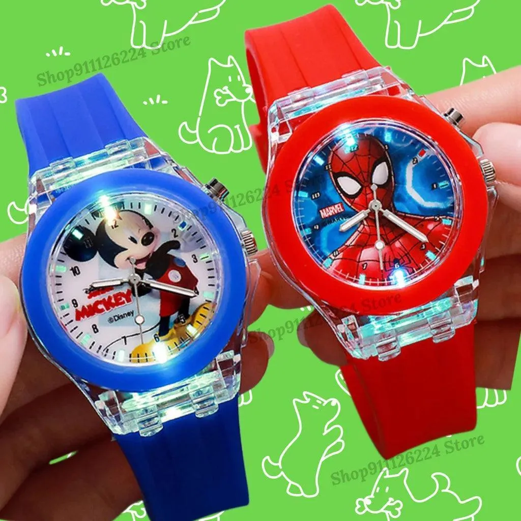 Mickey Mouse Kids Watches: Spiderman Fun Timepieces & Disney Magic