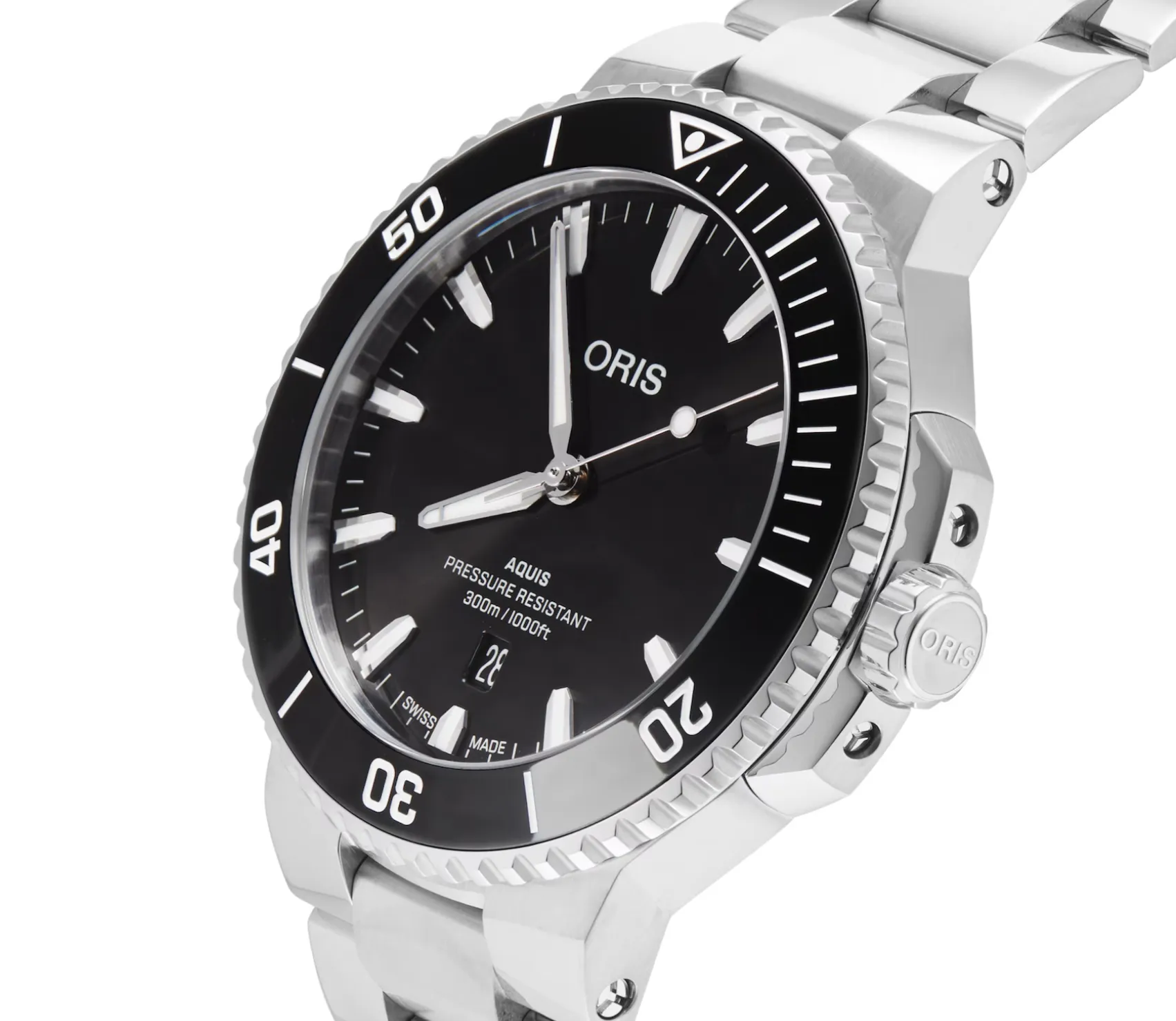 Oris Aquis Date 43.5mm Black Dial 01 733 7789 4154-07 8 23 04PEB