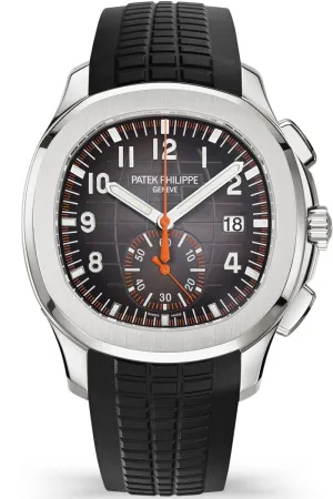 Patek Philippe Aquanaut 5968A-001 – Stainless Steel, Flyback Chronograph, Orange Strap