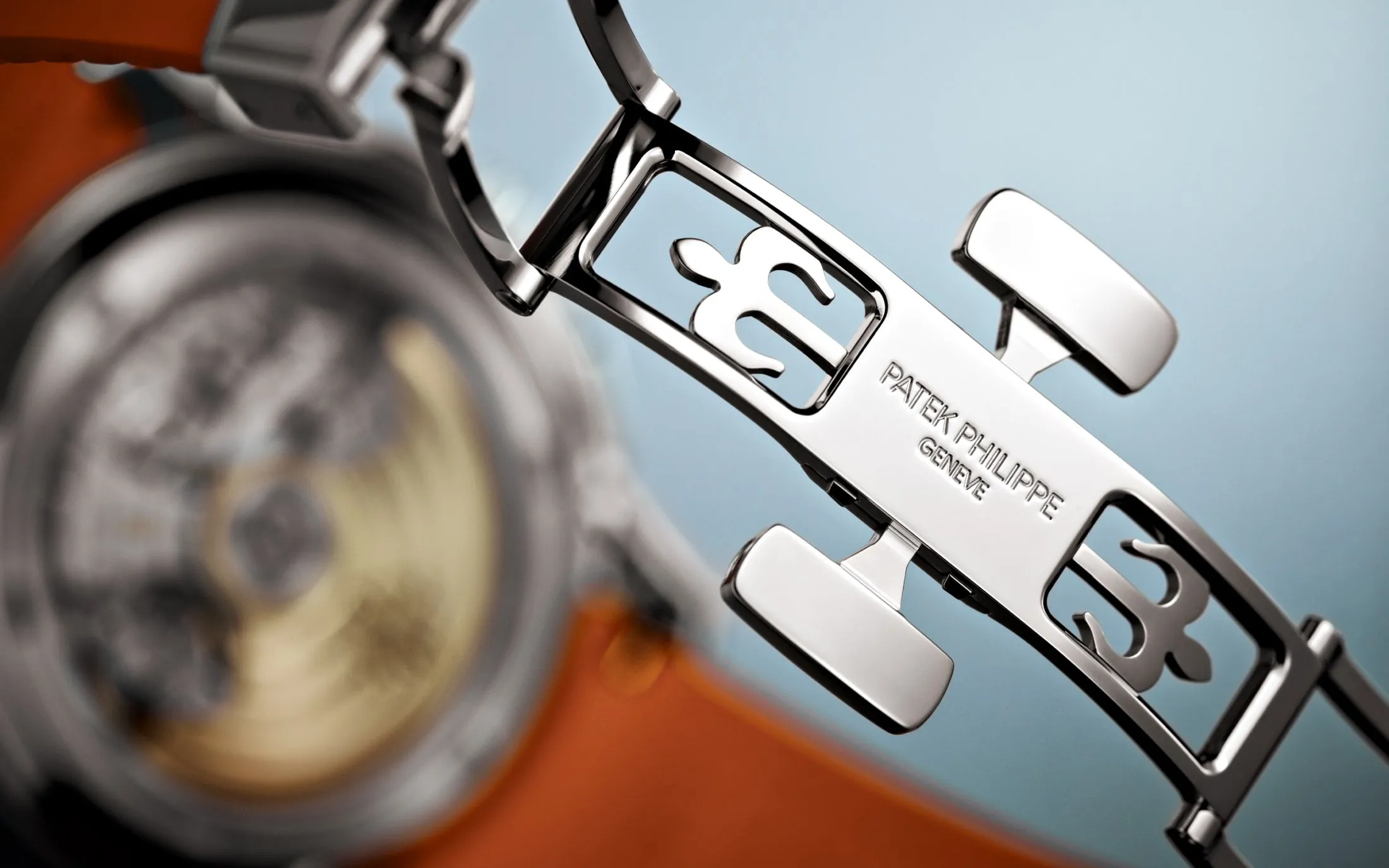 Patek Philippe Aquanaut 5968A-001 – Stainless Steel, Flyback Chronograph, Orange Strap