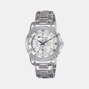 Premier Men's White Stainless Steel Chronograph Watch SPC159P1