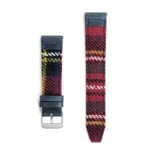 Royal Stewart Tartan Lambswool Watch Strap - 20mm Width